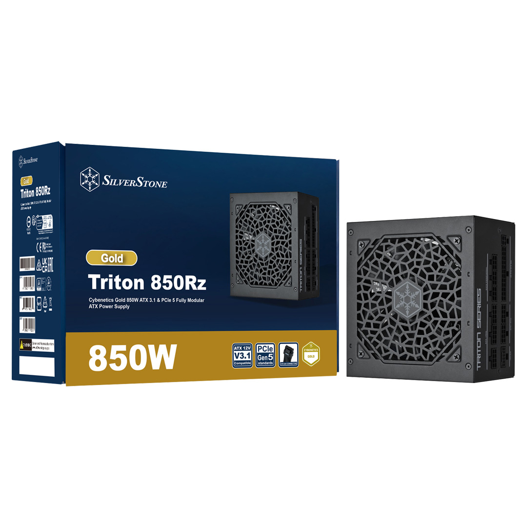 Buy SilverStone Triton 850Rz ATX3.1 PCIe5 Gold 850W Power Supply