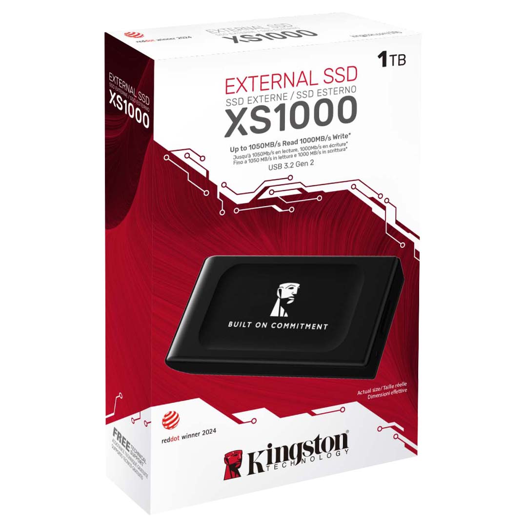 Buy Kingston XS1000 External SSD 1TB [SXS1000/1000GA] | PC Case