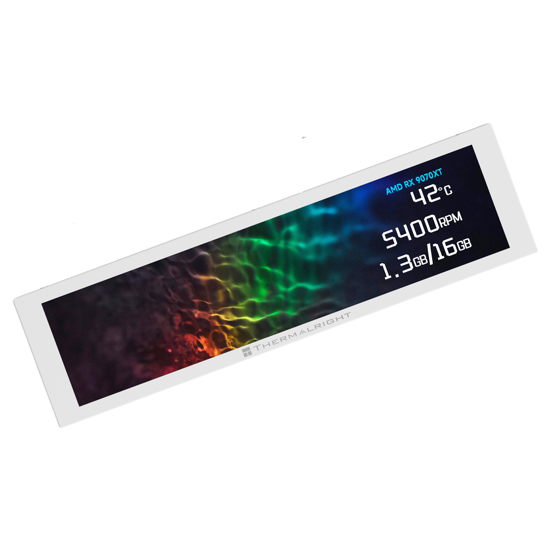 Buy Thermalright Trofeo Vision 9.16in LCD White [TROFEO-VISION