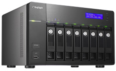 QNAP／TS-869Pro Buy QNAP TS-869 PRO High Performance 8 Bay SMB NAS [TS-869PRO