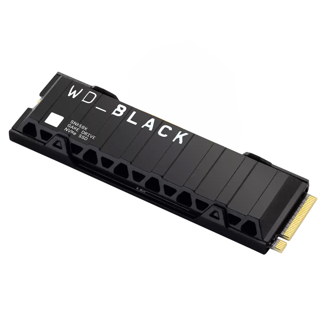 Buy Western Digital Black SN850X NVMe Gen4 M.2 SSD 1TB Heatsink