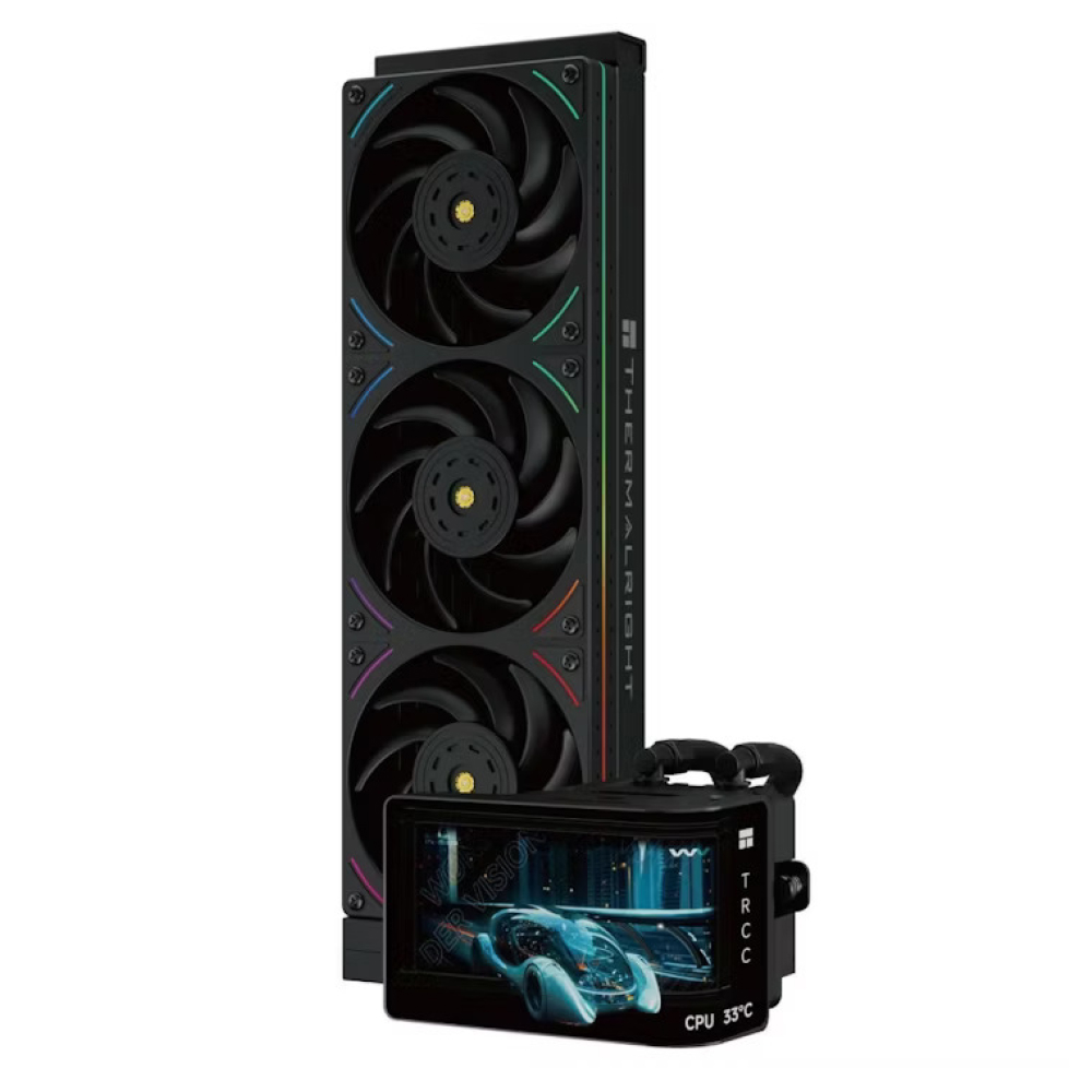 PC用ファン・クーラー Thermalright WONDER VISION 360 BLACK Buy Thermalright Wonder Vision 360mm UB ARGB AIO CPU Cooler Black