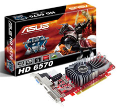 Buy ASUS Radeon HD6570 1GB Low Profile [EAH6570-DI-1GD3-LP] PC