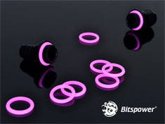 Buy Bitspower UV-Reactive O-Rings UV Red [BP-WTP-O10-UVRD] | PC Case ...