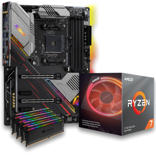 ASRock Phantom 3800X Gaming Bundle PC Case Gear