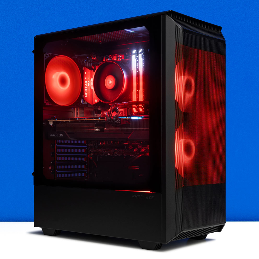 PCCG Hellfire 6700 XT Gaming System With Bonus Mouse Pad PC Case Gear