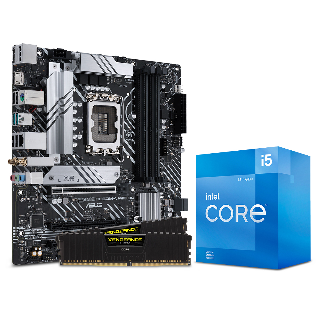 Prime 12400F Starter Bundle | PC Case Gear