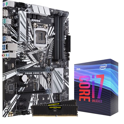 Asus Prime Z390 9700k Motherboard Combo Motherboard Bundle Z390