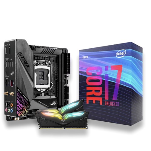 Asus Rog Strix 9700k Z390 Motherboard 9700k Ram Speed Core I7