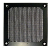 80mm Aluminum Filter Black