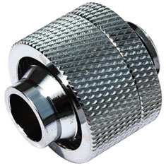 Bitspower G1/4 Silver Shining 3/8 Compression Fitting CC3