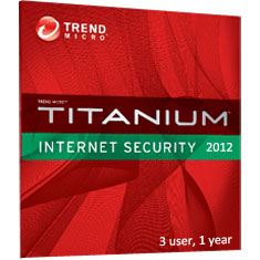 Buy Trend Micro Titanium Internet Security 2012 OEM 3 User [AV-TIIS2012 ...