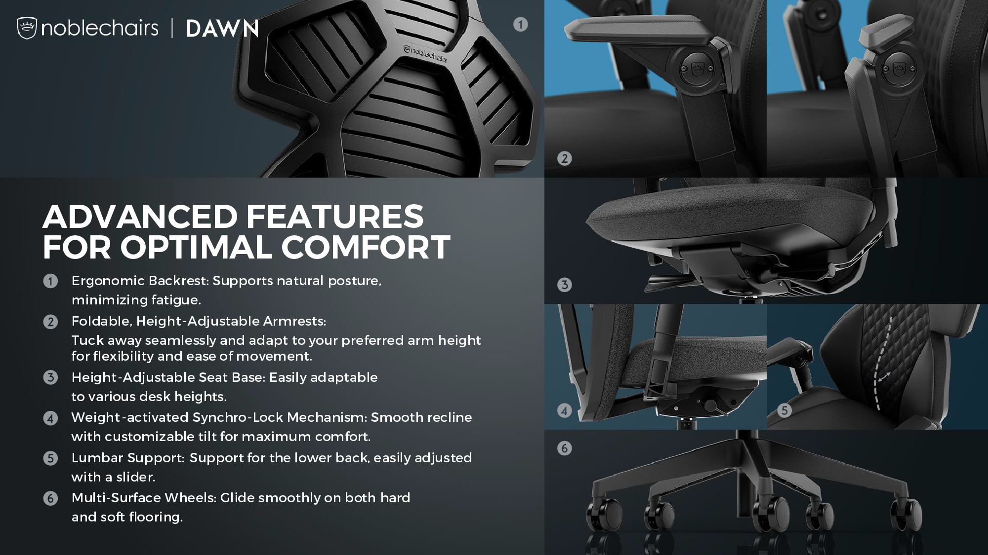 noblechairs DAWN PDP Image 03
